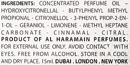 Al Haramain Alf Zahra - Парфюмированное масло — фото N3