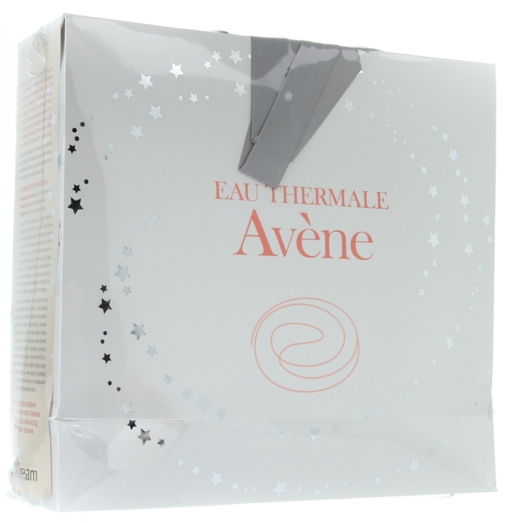 Набор для уход за телом с Колд-кремом - Avene Cold Cream (emuls/400ml + gel/200ml + mat + bag)