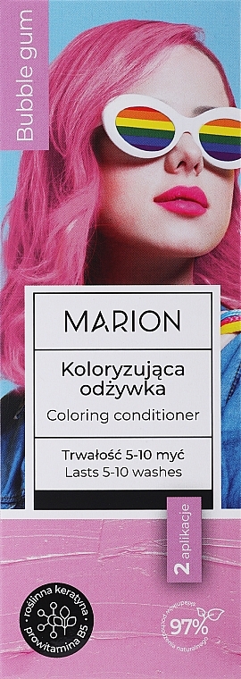 Окрашивающий кондиционер для волос - Marion Coloring Conditioner — фото N1