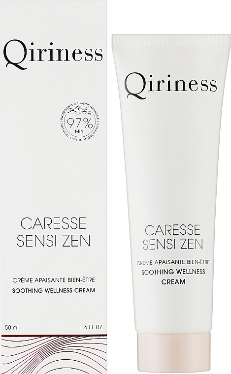 Заспокійливий та відновлюючий крем для обличчя - Qiriness Caresse Sensi Zen Soothing Wellness Cream — фото N2