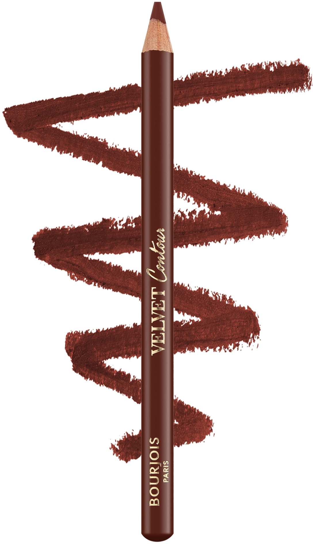 Контурный карандаш для губ - Bourjois Velvet Contour Lip Liner — фото 12 - Brunette