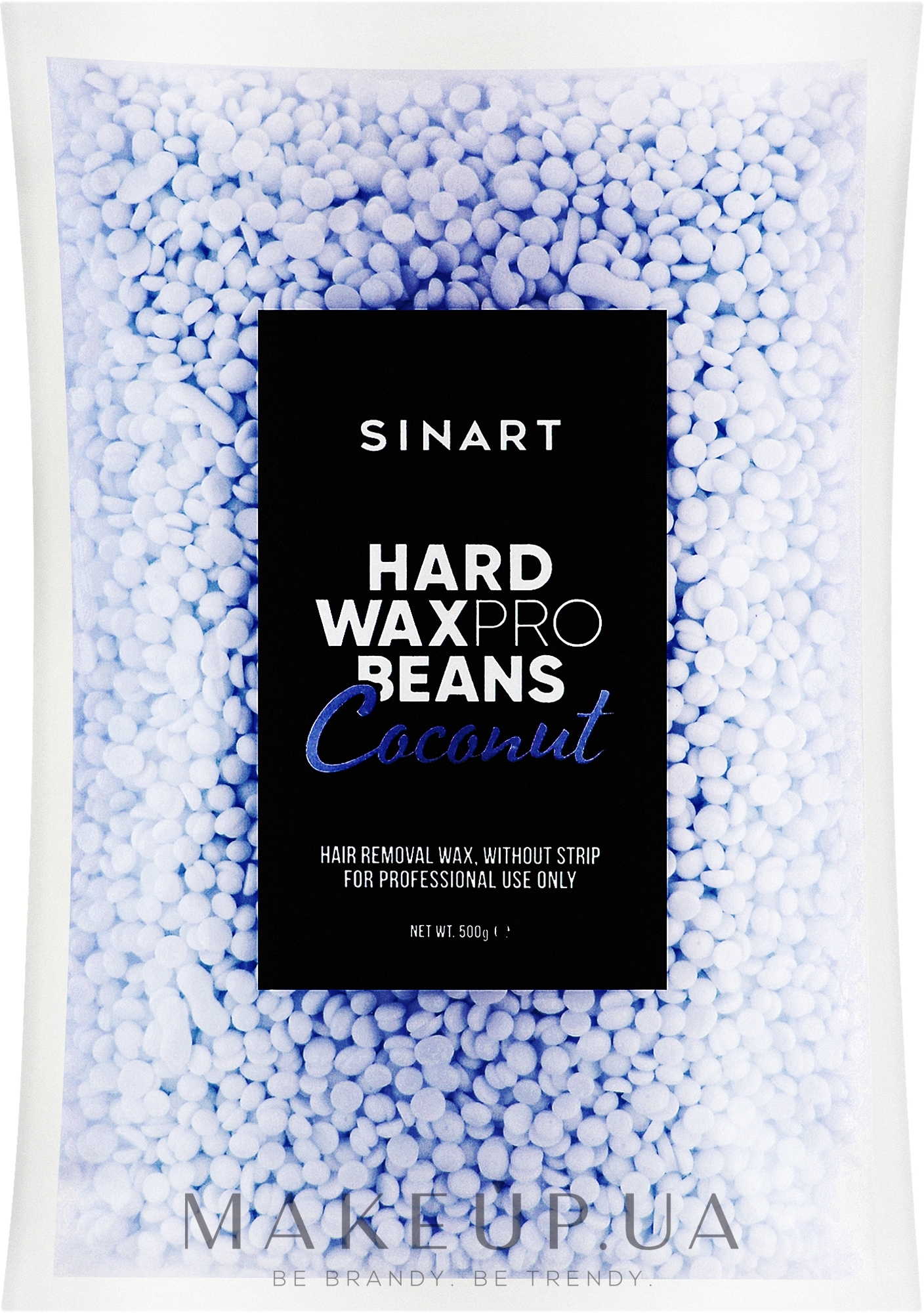 Воск для депиляции в гранулах "Лаванда" - Sinart Hard Wax Pro Beans Lavander — фото 500g
