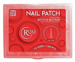 Верхние формы для наращивания ногтей "Archer" - Roks Nail Patch — фото N1