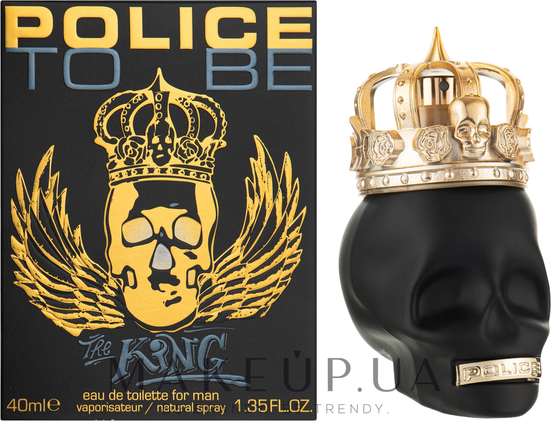 Police To be the King - Туалетна вода — фото 40ml