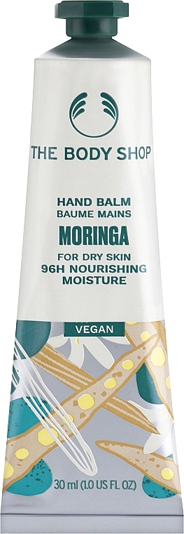 Крем-бальзам для рук "Морінга" - The Body Shop Vegan Moringa Hand Balm — фото N4