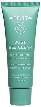 Матувальний зволожувальний крем для проблемної шкіри - Apivita Just Bee Clear Blemish Control Mattifying Moisturizer — фото N1