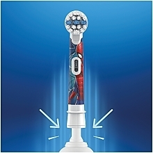 Сменная насадка для детской зубной щетки "Spiderman", 2 шт. - Oral-B Pro Kids 3+ — фото N6