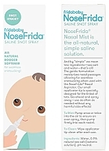 Спрей с солевым раствором для носа - Frida Baby NoseFrida Saline Snot Spray — фото N2