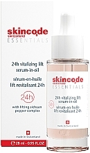 Парфумерія, косметика Сироватка-олія для обличчя - Skincode Essentials 24H Vitalizing Lift Serum-In-Oil