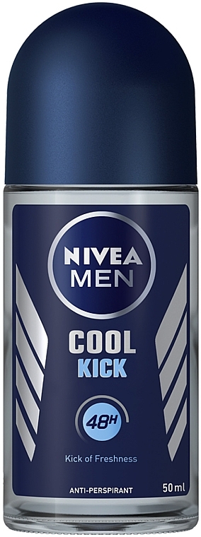 Антиперспирант "Заряд прохлады", шариковый - NIVEA MEN Cool Kick Anti-Perspirant — фото N1