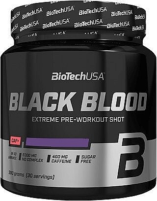 Предтренировочный комплекс "Голубика" - BioTechUSA Black Blood CAF+ Blueberry Extreme Pre-Workout Shot — фото N1