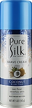 Пена для бритья "Кокос и овсяная мука" - Pure Silk — фото N1