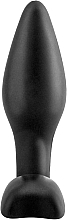 Силиконовая пробка, черная - PipeDream Anal Fantasy Collection Mini Silicone Plug Black — фото N2