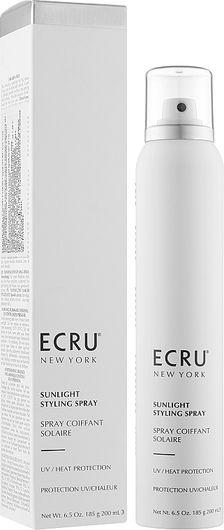 Спрей для стайлінгу волосся "Сонячний промінь" - ECRU New York Sunlight Styling Spray — фото N2