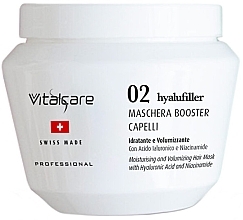 Маска-бустер для волос - Vitalcare Professional Hyalufiller Made In Swiss Mask Booster — фото N1