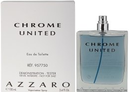 Azzaro Chrome United - Туалетна вода (тестер без кришечки) — фото N4