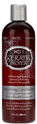 Разглаживающий кондиционер с протеином кератина - Hask Keratin Protein Smoothing Conditioner — фото N1