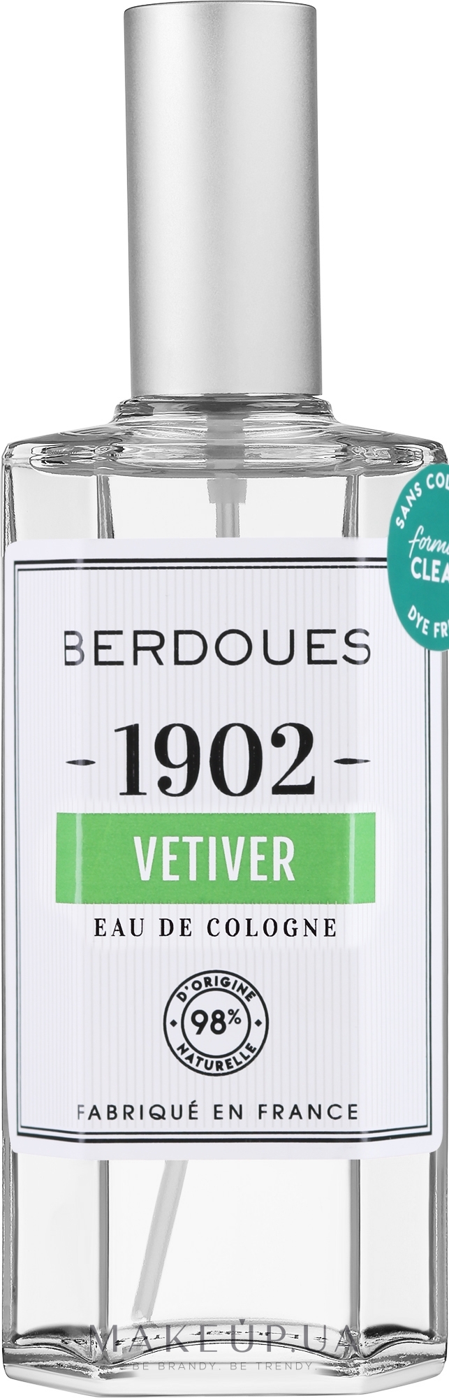 Berdoues 1902 Vetiver - Одеколон — фото 125ml