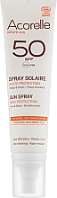 Духи, Парфюмерия, косметика Спрей солнцезащитный органический SPF 50 - Acorelle Sun Spray High Protection Sensitive Skins