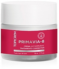 Духи, Парфюмерия, косметика Разглаживающий крем для лица от морщин - Topicrem Primavia 8 Cream