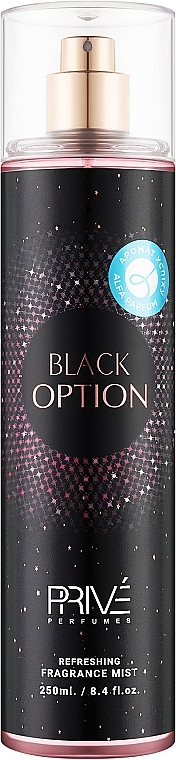 Prive Parfums Black Option - Парфюмированный спрей для тела — фото N1