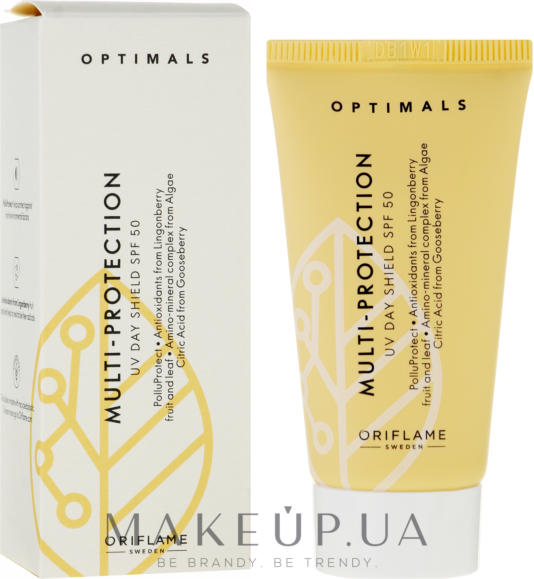 Мультизахисний денний крем для обличчя - Oriflame Optimals Multi-Protection Urban SPF50 — фото 30ml