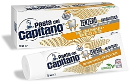 Зубна паста "Антибактеріальна з імбиром" - Pasta Del Capitano Ginger — фото N1