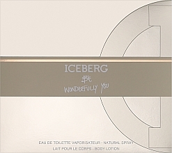 Iceberg Be Wonderfully You - Набор (edt/100ml + b/lot/100ml) — фото N1