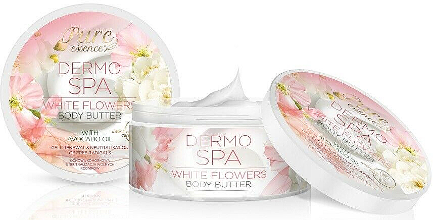 Масло для тела "Белые цветы" - Revers Pure Essence Dermo Spa White Flowers Body Butter