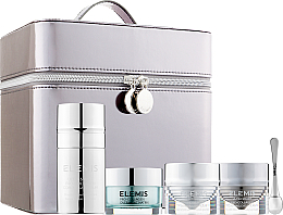 Духи, Парфюмерия, косметика УЦЕНКА Набор - Elemis Ultra Smart Pro-Collagen Pure Brilliance Set (cream/30ml + serum/30ml + treat/2x10ml + eye/app + bag) *