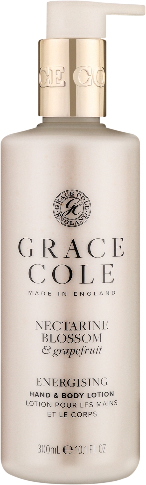 Зволожувальний лосьйон для рук - Grace Cole Boutique Nectarine Blossom & Grapefruit Hand Lotion — фото 300ml