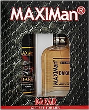 Парфумерія, косметика УЦІНКА Aroma Parfume Maximan Dakar - Набір (edt/100ml + deo/spray/150ml) *