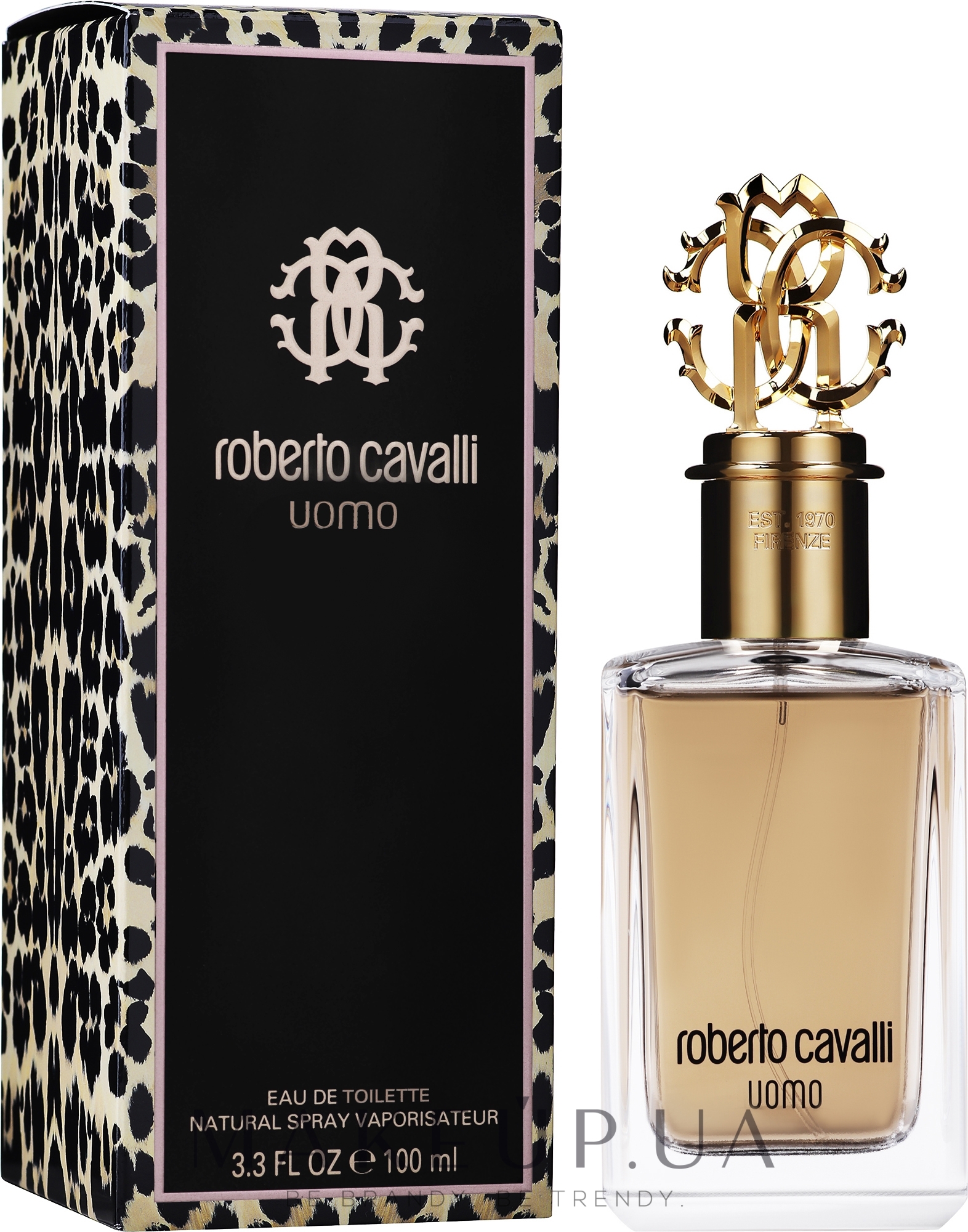 Roberto Cavalli Uomo Eau - Туалетная вода — фото 100ml