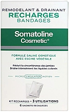 Парфумерія, косметика Бандажі для ніг - Somatoline Cosmetic Remodelant & Drainant 6 Recharges Bandage