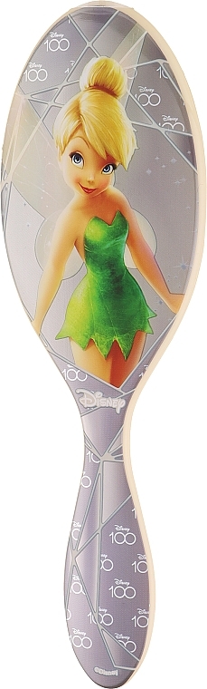 Расческа для волос - Wet Brush Pro Original Detangler Disney 100 Tinkerbel — фото N2