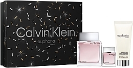 Парфумерія, косметика Calvin Klein Euphoria Men - Набір (edt/100ml + a/sh/balm/100ml + edt/25ml)