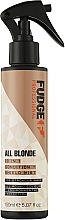 Парфумерія, косметика Спрей-термозахист із захистом кольору, для світлого волосся - Fudge Professional All Blonde Condition And Shield Mist