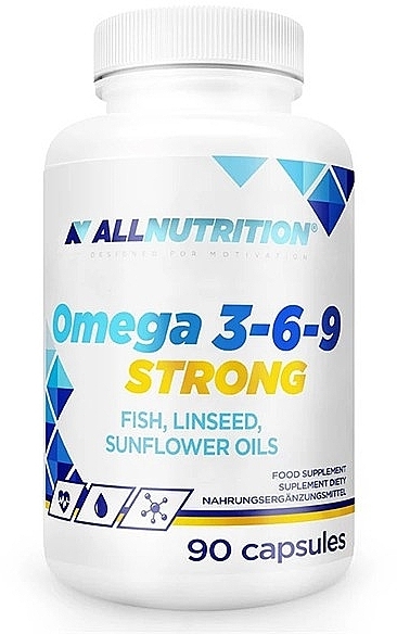 Харчова добавка "Omega 3-6-9 Strong" - Allnutrition Omega 3-6-9 Strong — фото N1