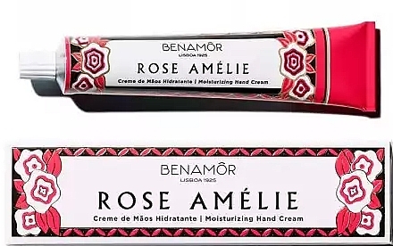 Крем для рук з трояндою - Benamor Rose Amelie Hand Cream — фото N2