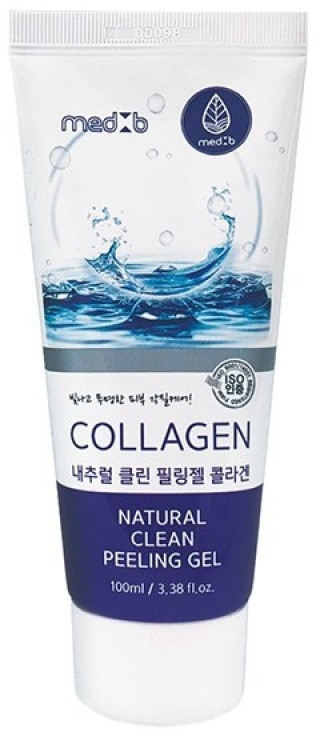 Очищающий пилинг-гель с коллагеном - Med B Collagen Natural Clean Peeling Gel