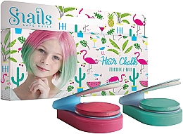 Парфумерія, косметика Дитячі крейди для волосся - Snails Hair Chalk Flamingo
