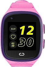Смарт-часы для детей, розовые - Garett Smartwatch Kids Rock 4G RT — фото N2