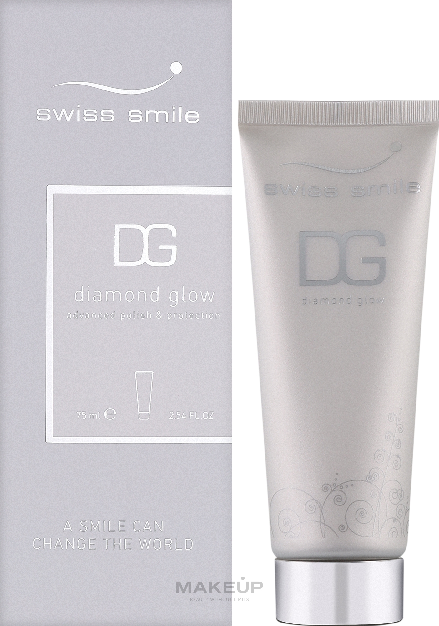 Зубная паста осветляющая - Swiss Smile Diamond Glow Brightening Toothpaste — фото 75ml