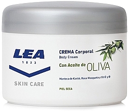 Парфумерія, косметика Живильний крем для тіла з оливковою олією - Lea Body Nourishing Cream With Olive Oil