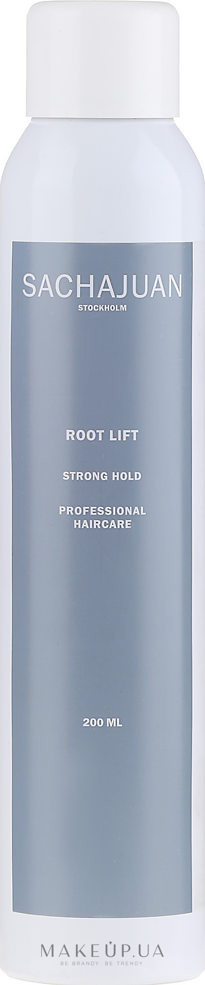 Мус для прикореневого об'єму волосся, сильної фіксації - Sachajuan Stockholm Root Lift — фото 200ml