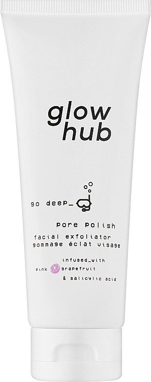 УЦЕНКА Отшелушивающий эксфолиатор для лица - Glow Hub Pore Polish Facial Exfoliator * — фото N1