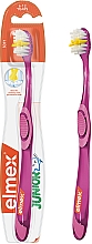 Зубная щетка детская "Юниор" от 6 до 12 лет, мягкая, розовая - Elmex Junior Toothbrush — фото N1