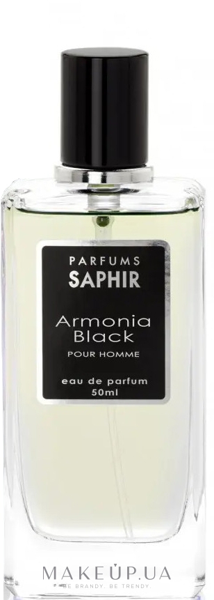Saphir Parfums Armonia Black - Парфумована вода — фото 50ml