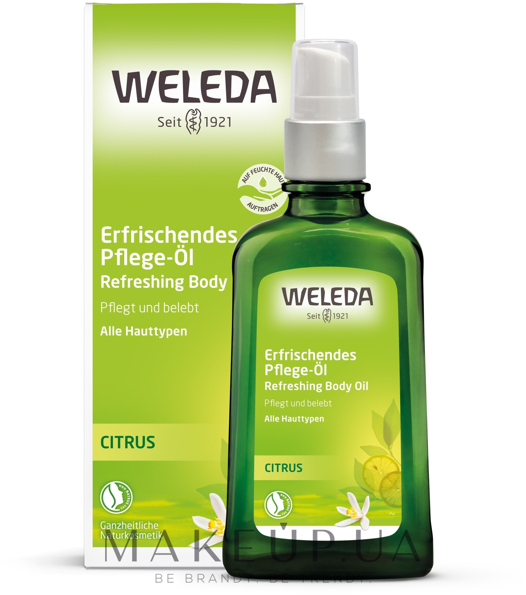 Масло для тела освежающее "Цитрус" - Weleda Citrus Erfrischungsöl — фото 100ml