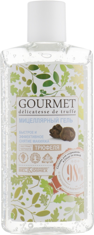 Мицеллярный гель "Быстрое и эффективное снятие макияжа" - BelKosmex Gourmet Delicatesse De Truffe Gel